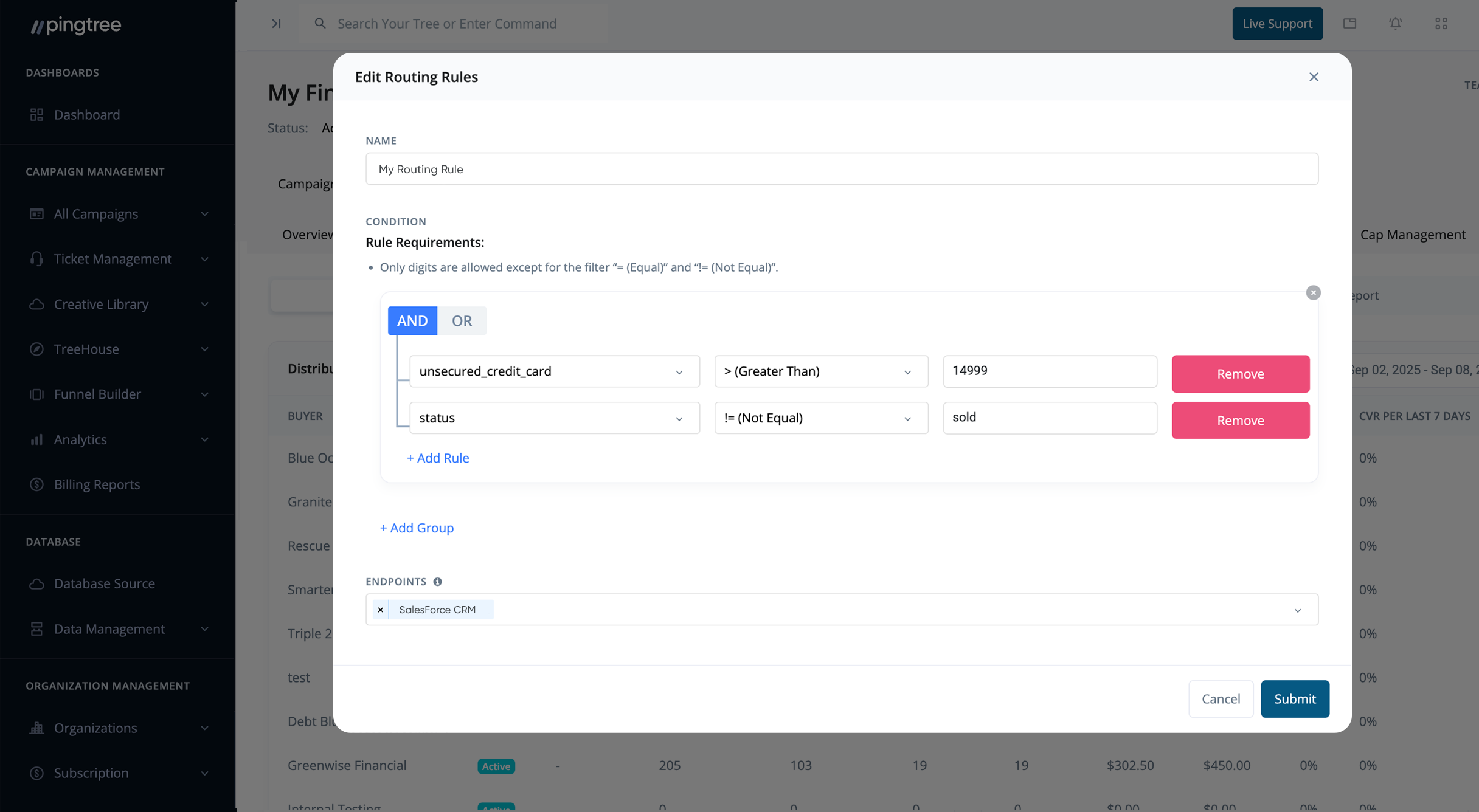 Pingtree link tracking software