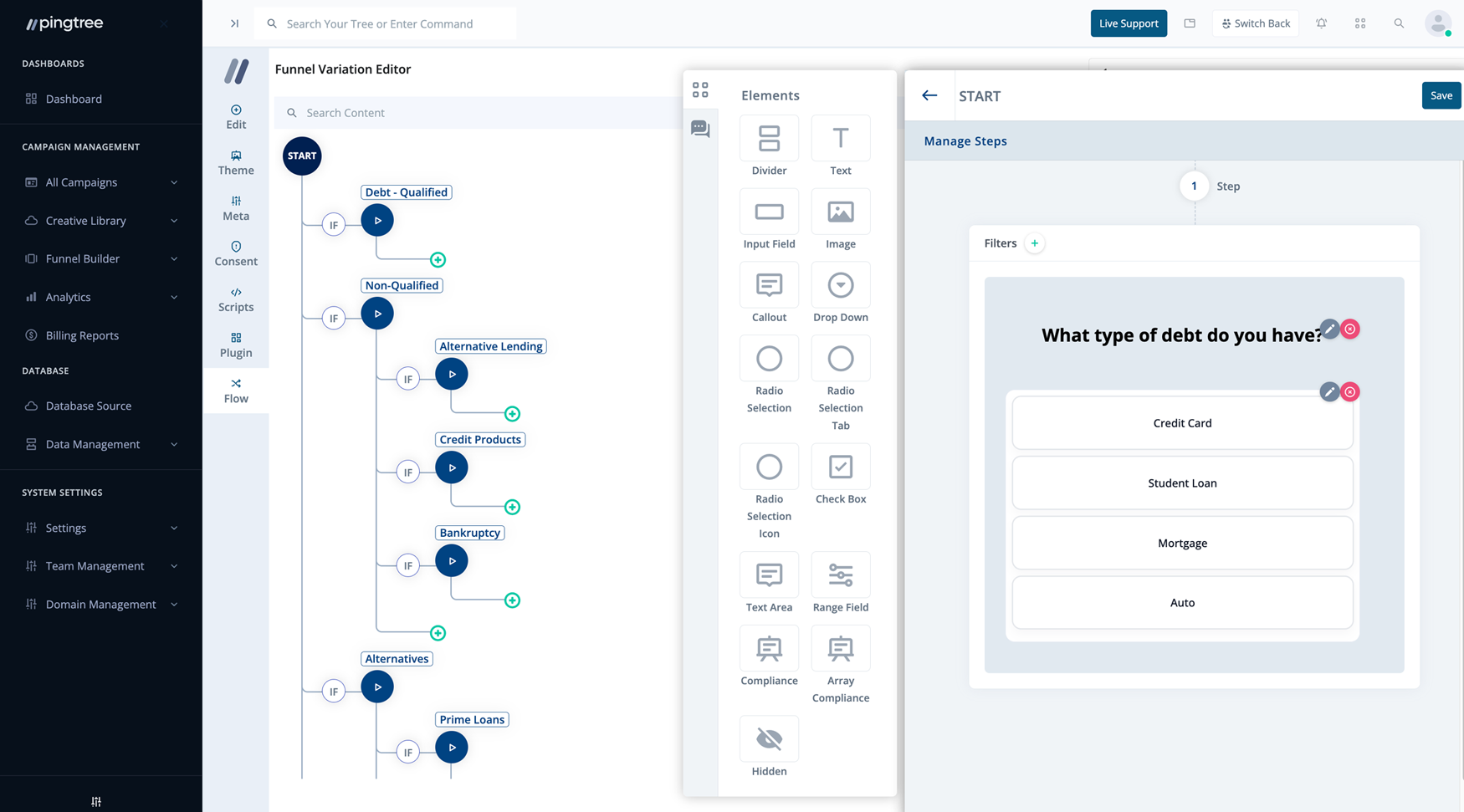 Pingtree link tracking software