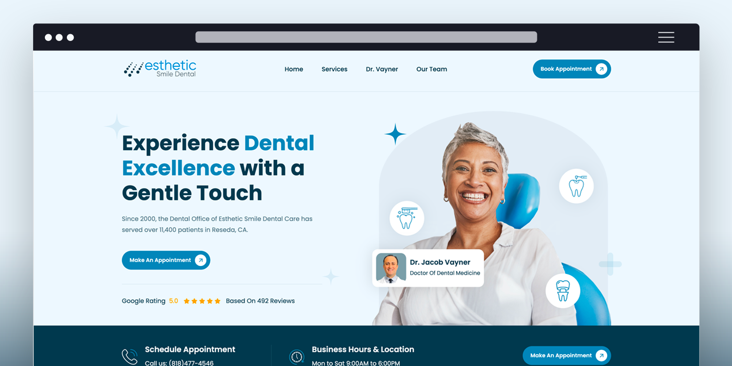 Landing Version V1 - Light Theme